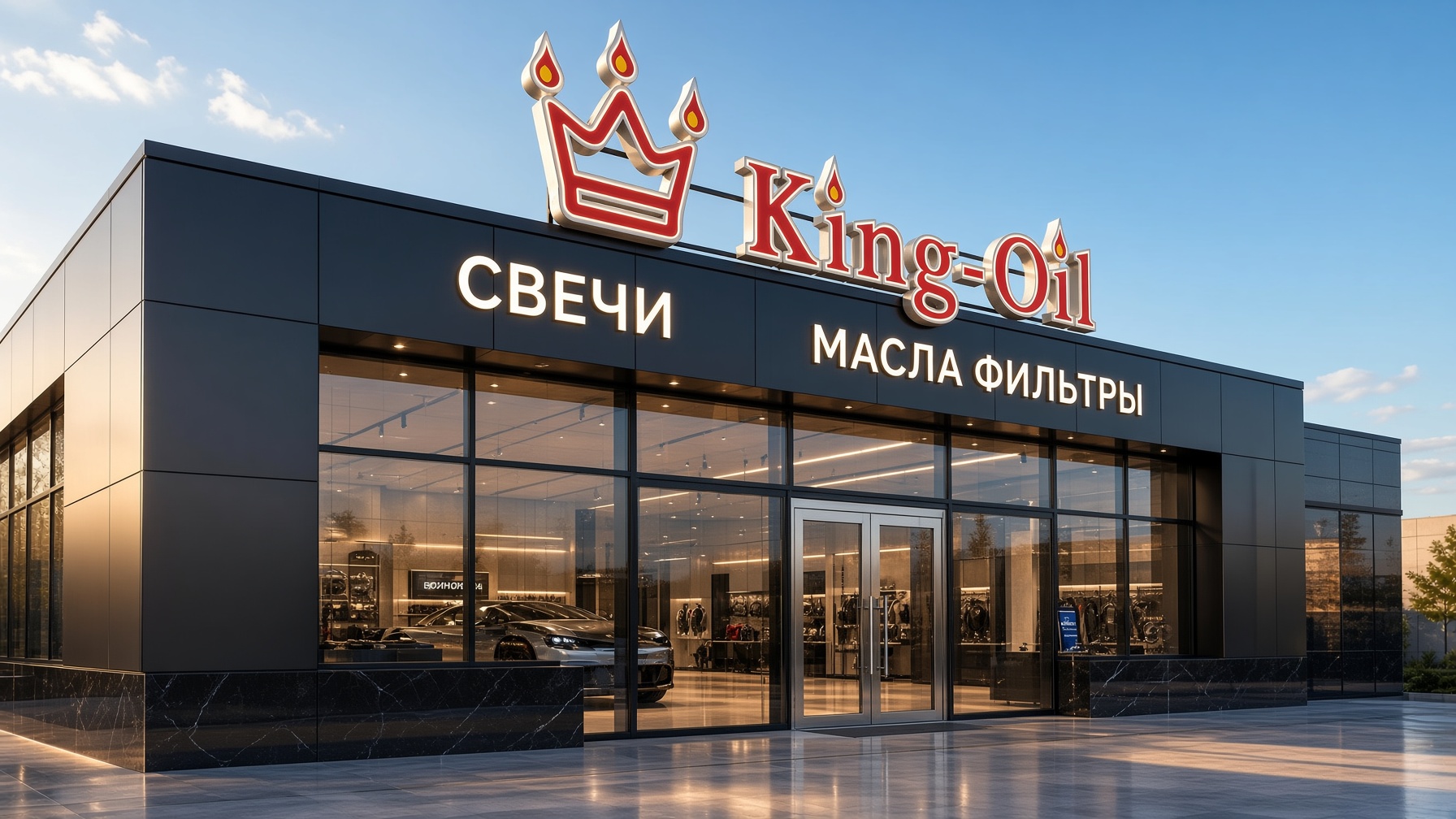 Магазин King-Oil: масла, фильтры, свечи