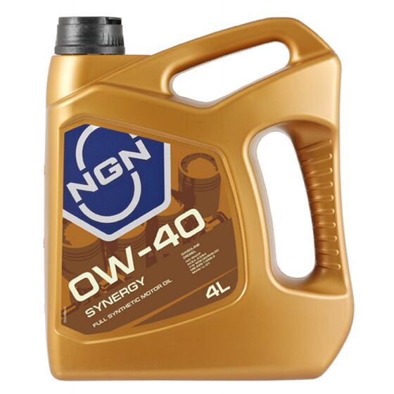 NGN SYNERGY 0W-40 (синтетика) 4 л